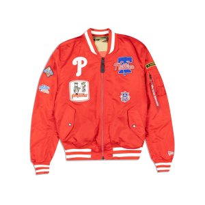 Alpha Industries X Philadelphia Phillies MA-1 Bomber Jacket