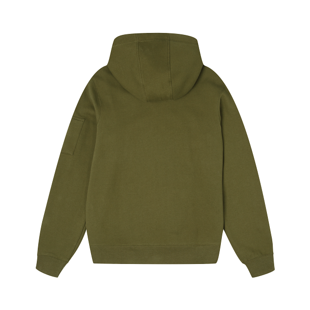 Alpha Industries X New Era Green Hoodie - Image 2
