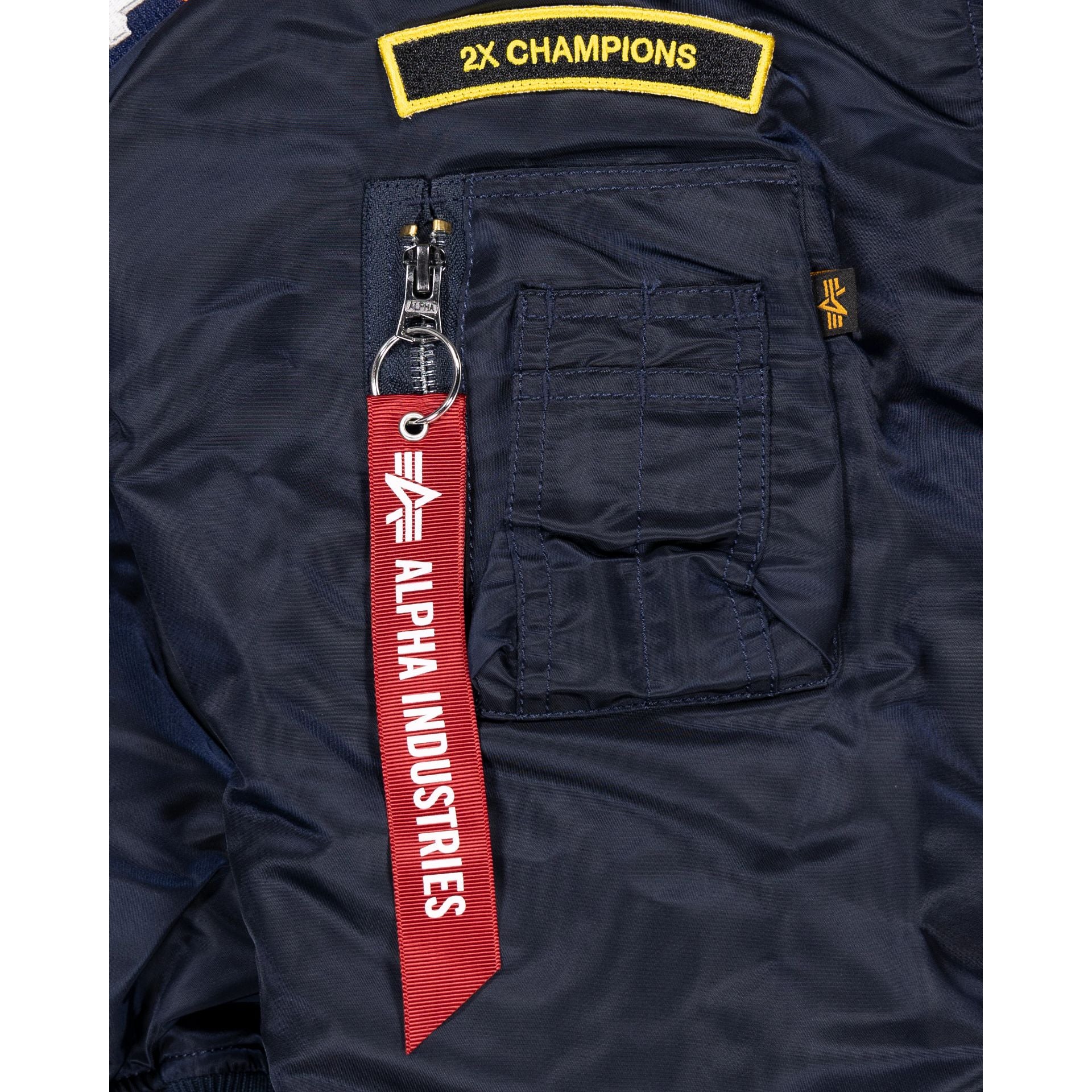 Alpha Industries X Houston Astros MA-1 Bomber Jacket - Image 5