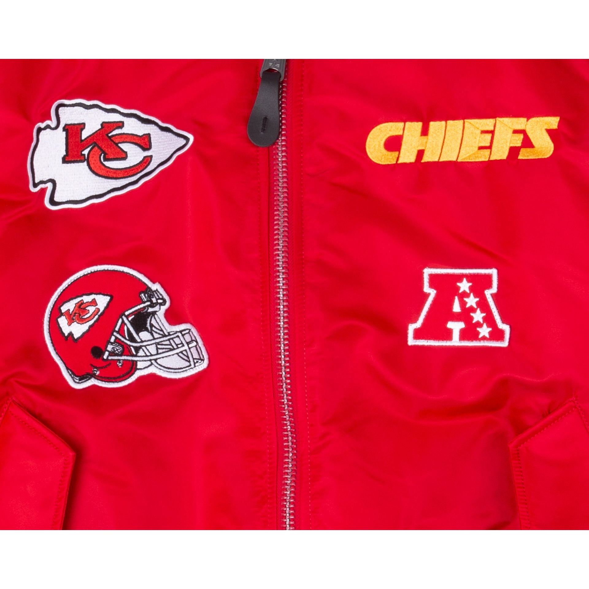 Alpha Industries X Kansas City Chiefs MA-1 Bomber Jacket - Image 3
