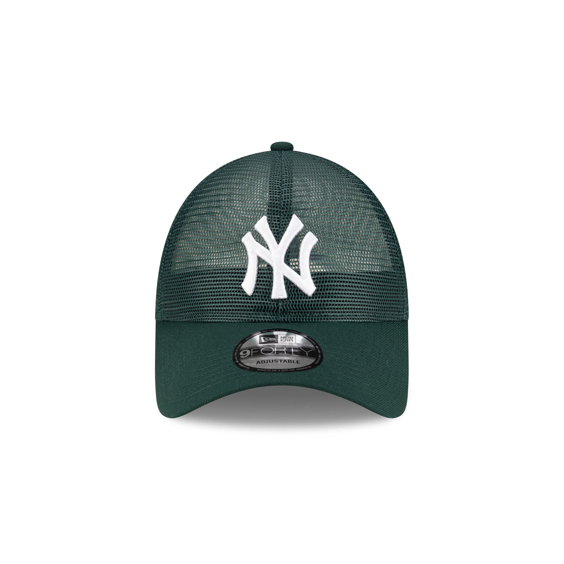 New York Yankees Dark Green Mesh 9FORTY Snapback Hat - Image 2