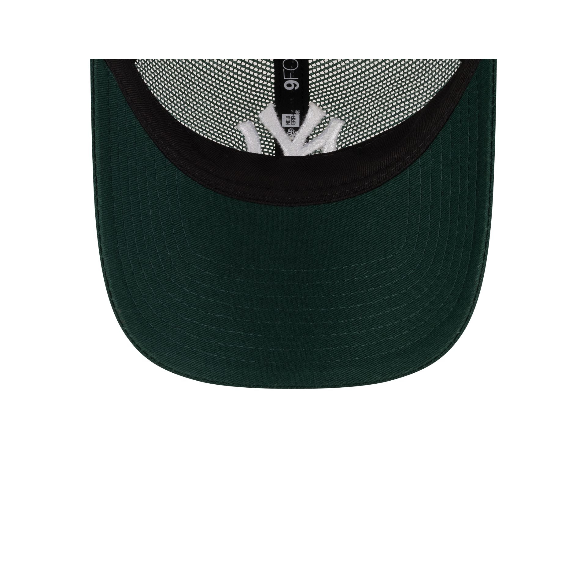New York Yankees Dark Green Mesh 9FORTY Snapback Hat - Image 7