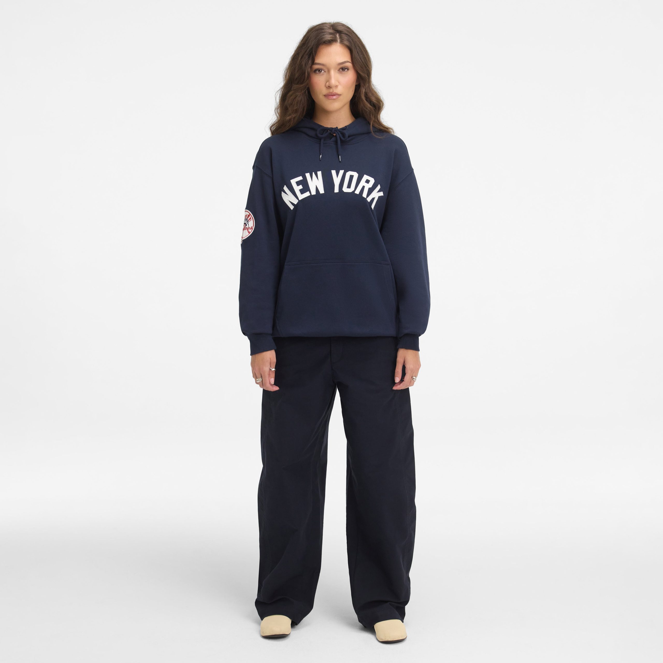 New York Yankees Navy Hoodie - Image 5