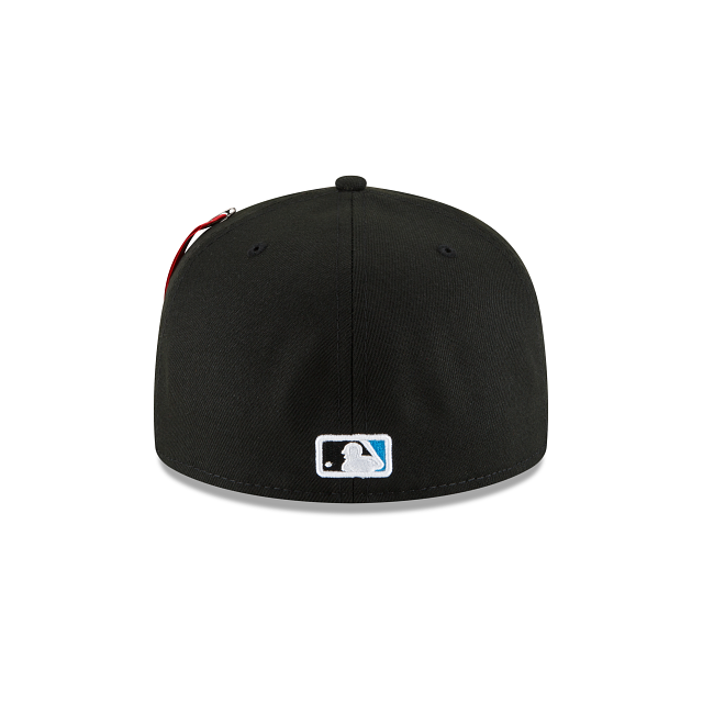 Alpha Industries X Miami Marlins 59FIFTY Fitted Hat - Image 6