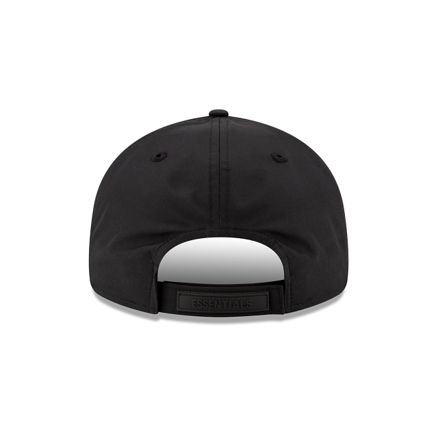 Fear Of God Essentials Retro Crown Black 9FIFTY Strapback Hat - Image 6
