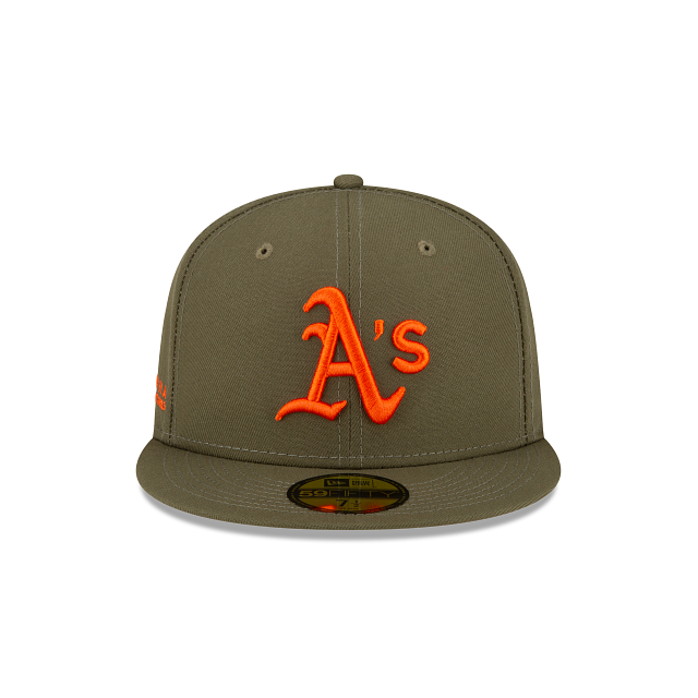 Alpha Industries X Athletics Green 59FIFTY Fitted Hat - Image 2
