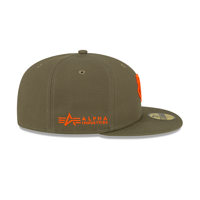 Alpha Industries X Minnesota Twins Green 59FIFTY Fitted Hat - Image 5