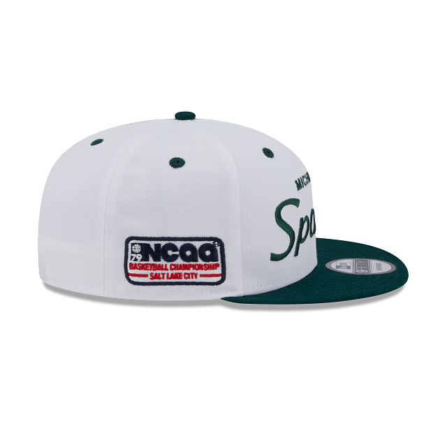 Michigan State Spartans College Vault Script 9FIFTY Snapback Hat - Image 4