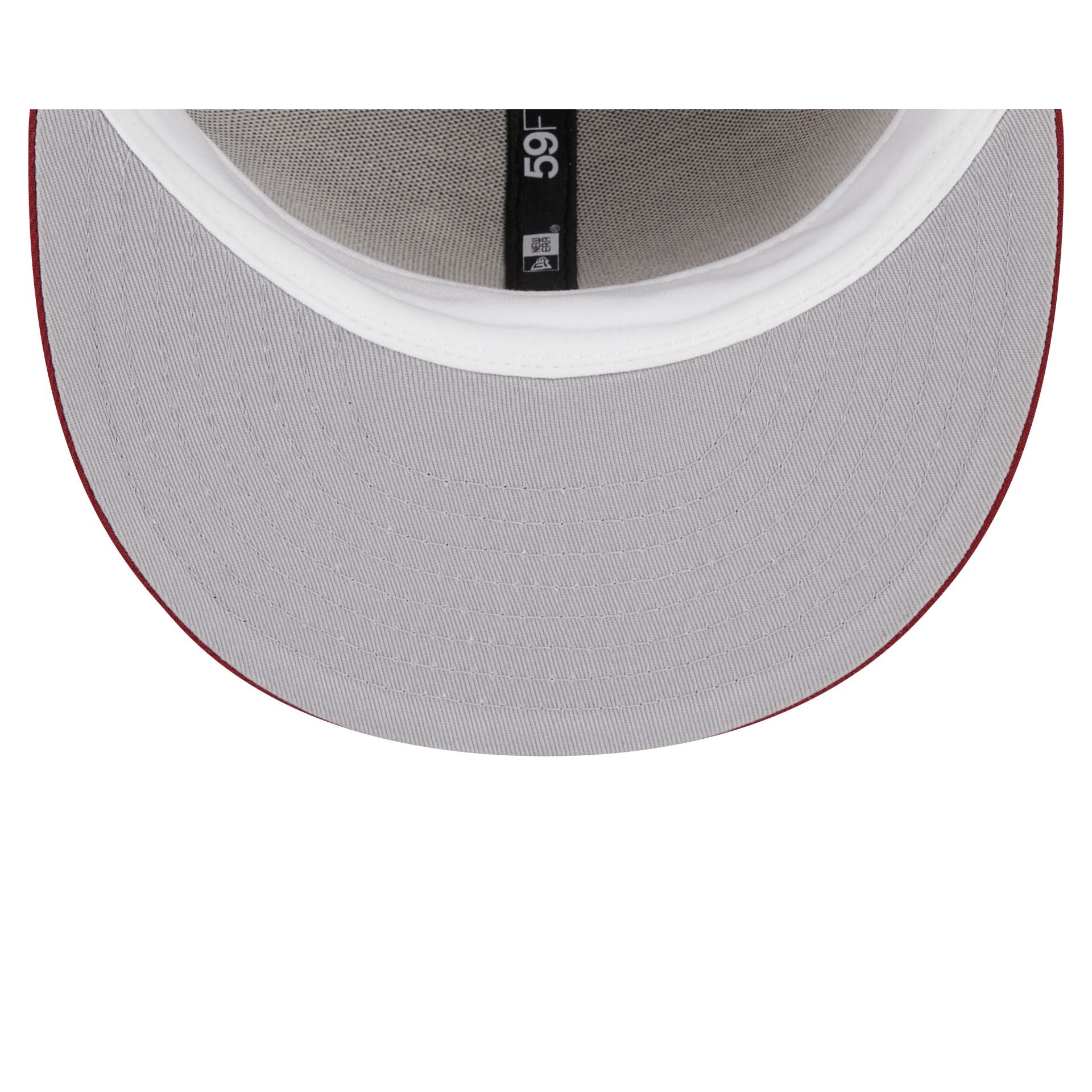 Alabama Crimson Tide Red 59FIFTY Fitted Hat - Image 7