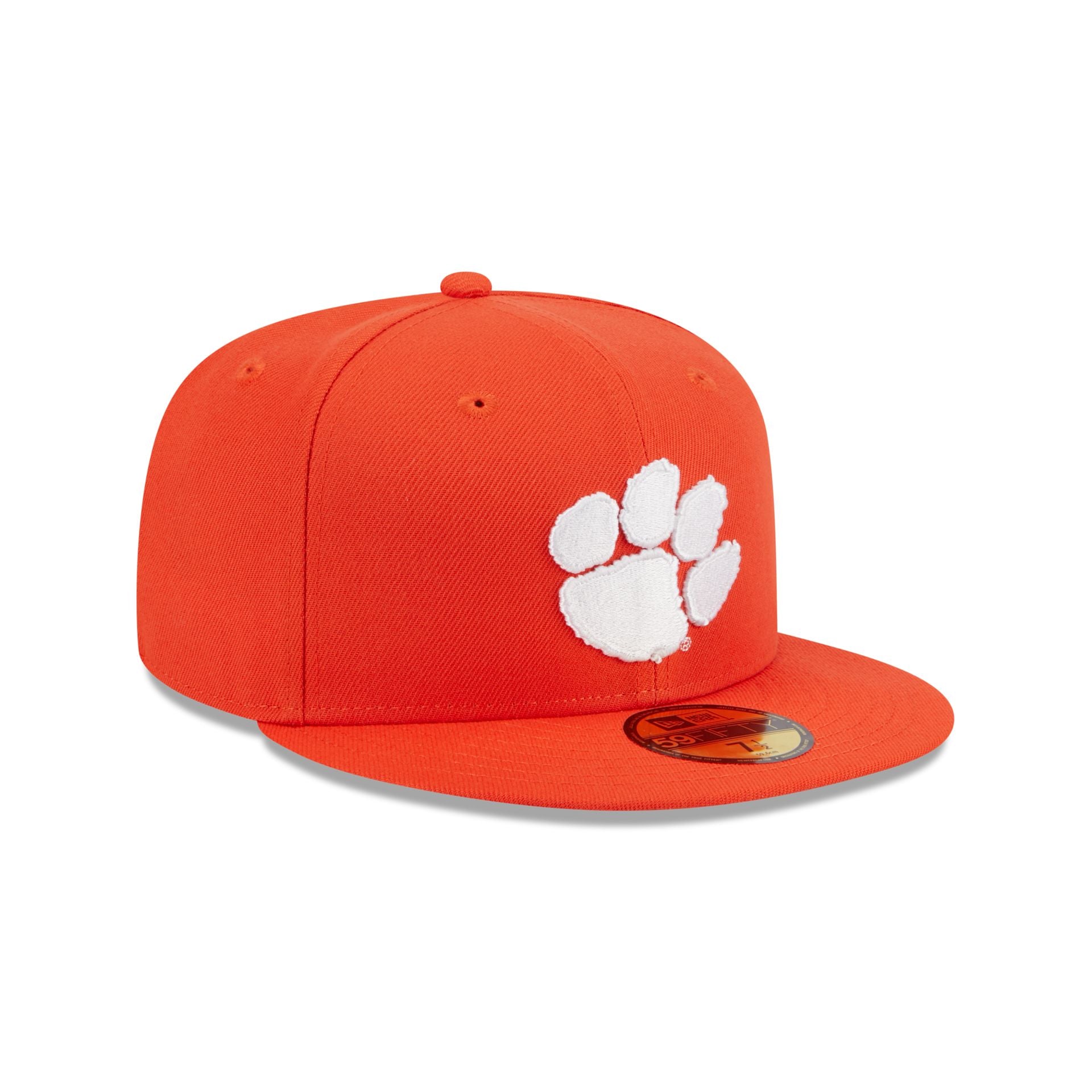 Clemson Tigers Orange 59FIFTY Fitted Hat - Image 3