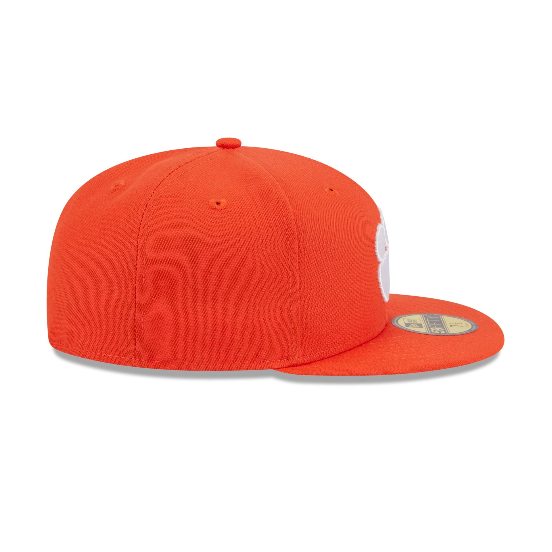 Clemson Tigers Orange 59FIFTY Fitted Hat - Image 5