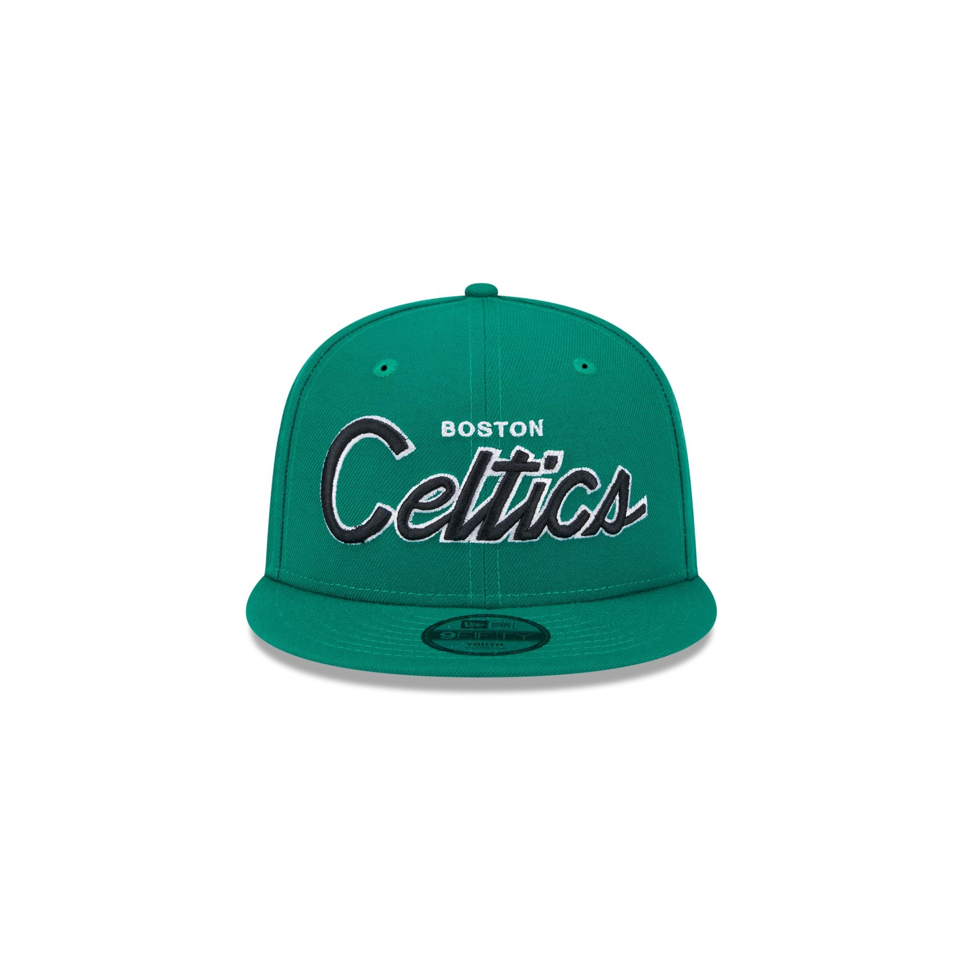 Boston Celtics Script Kids 9FIFTY Snapback Hat - Image 2