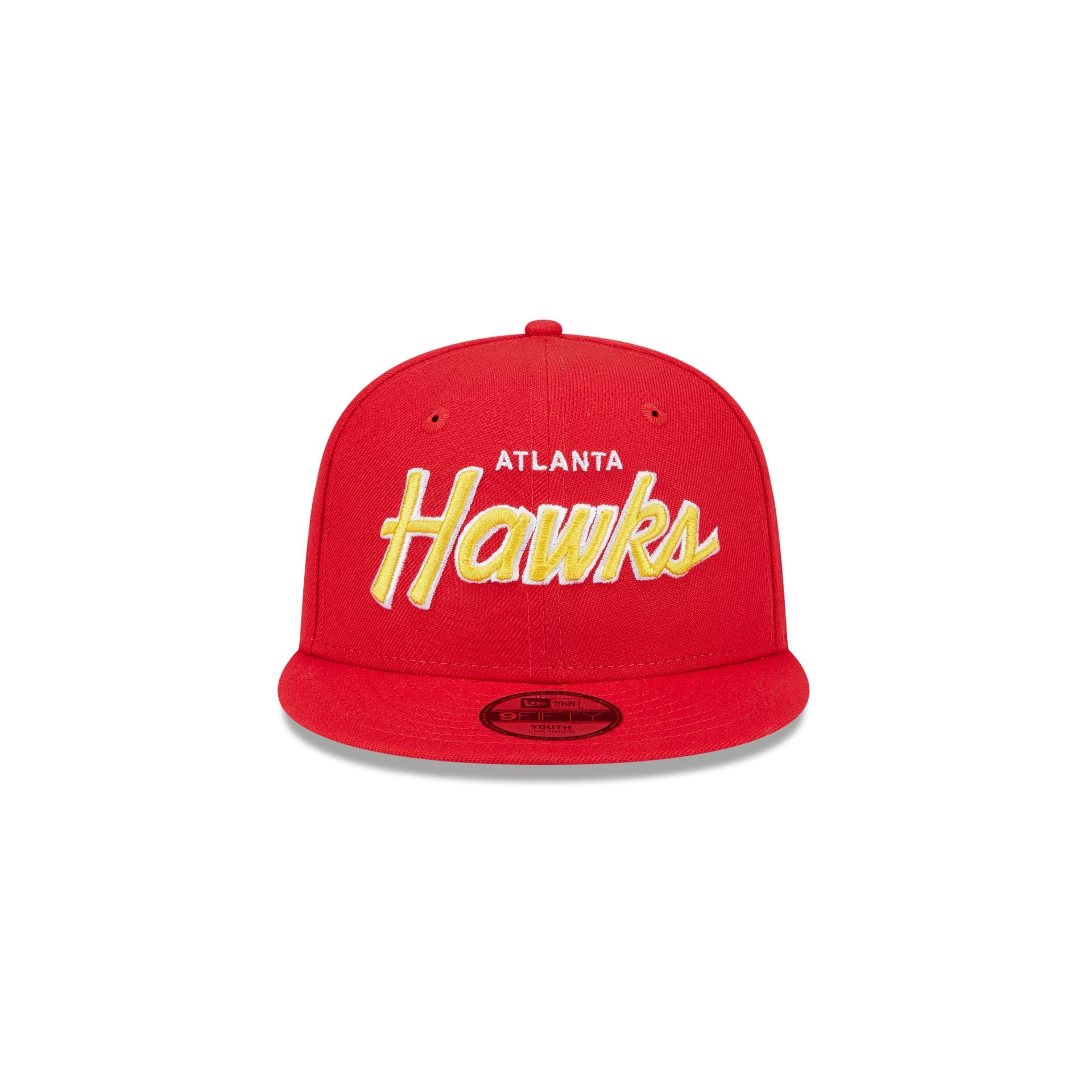 Atlanta Hawks Script Kids 9FIFTY Snapback Hat - Image 2