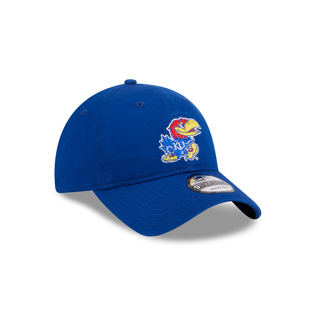 Kansas Jayhawks Blue 9TWENTY Adjustable Hat - Image 3