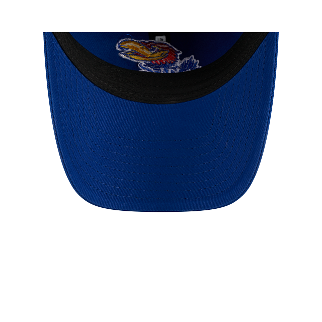 Kansas Jayhawks Blue 9TWENTY Adjustable Hat - Image 7