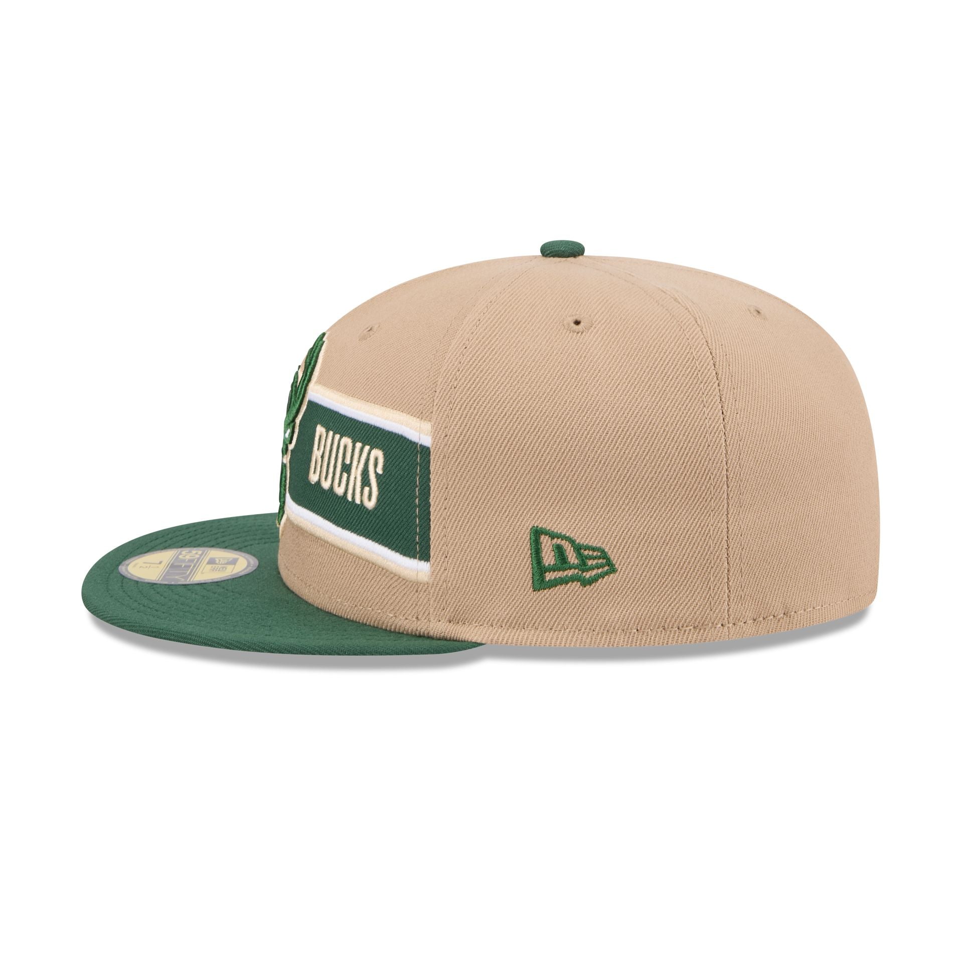 Milwaukee Bucks 2024 Draft 59FIFTY Fitted Hat - Image 4