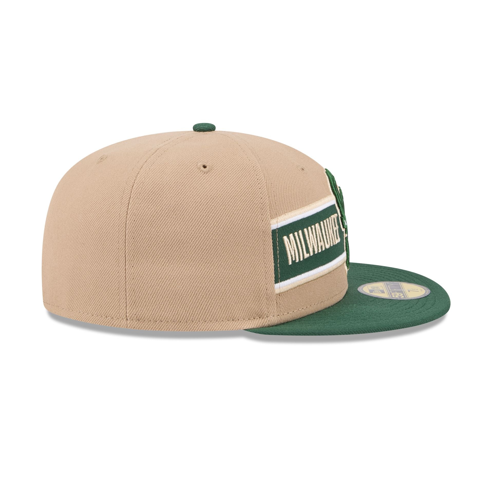 Milwaukee Bucks 2024 Draft 59FIFTY Fitted Hat - Image 5