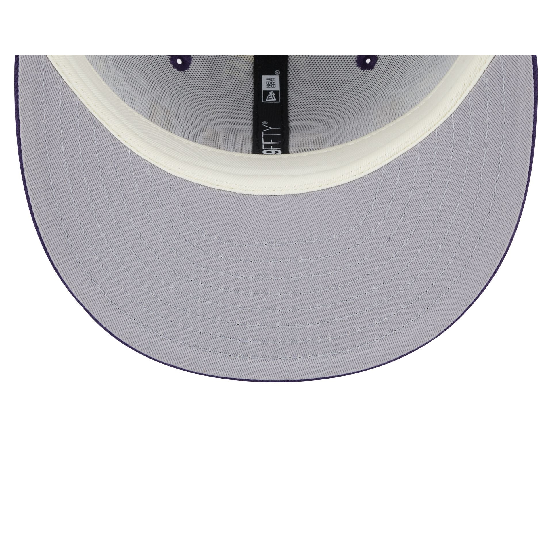 LSU Tigers Plaid 9FIFTY Snapback Hat - Image 7