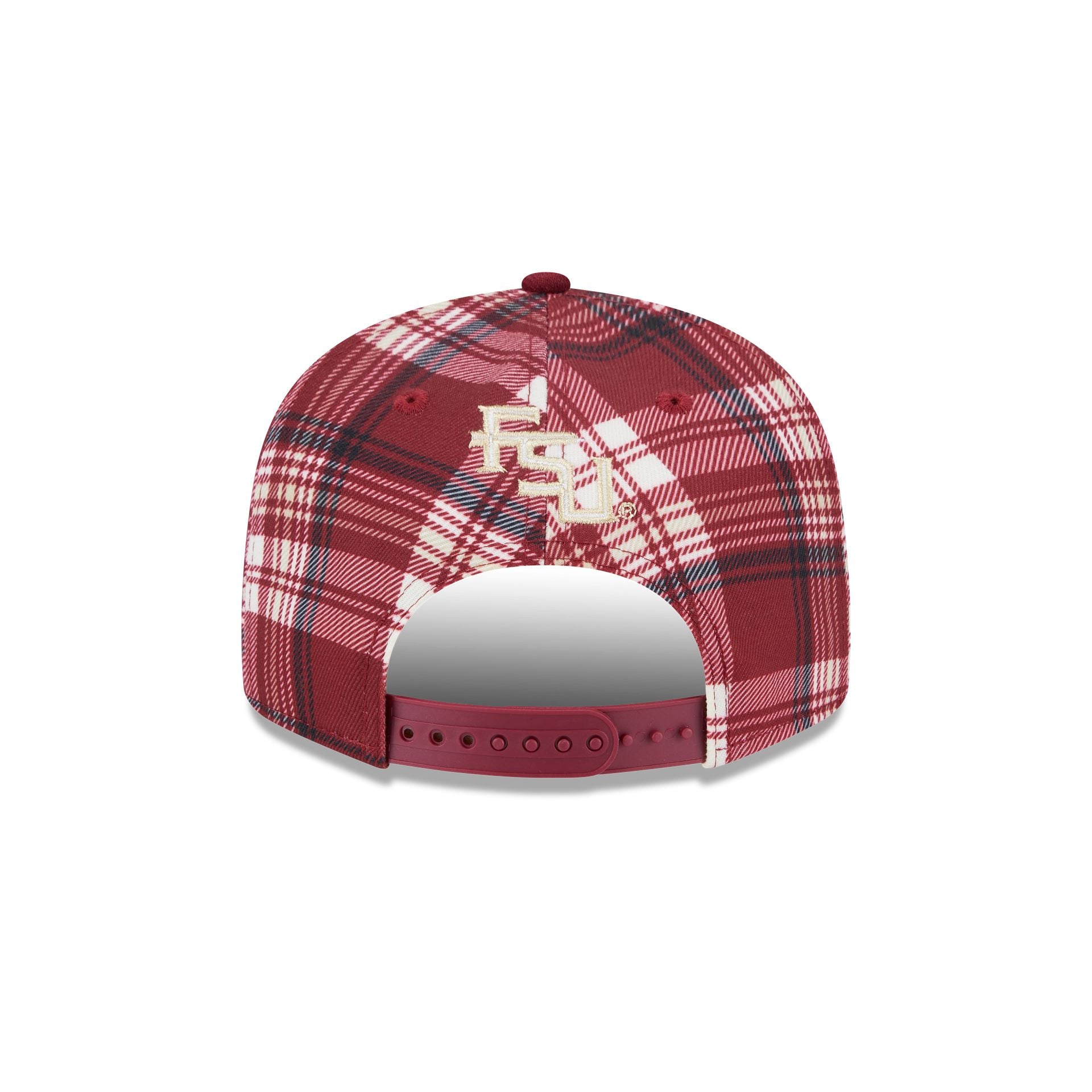 Florida State Seminoles Plaid 9FIFTY Snapback Hat - Image 6