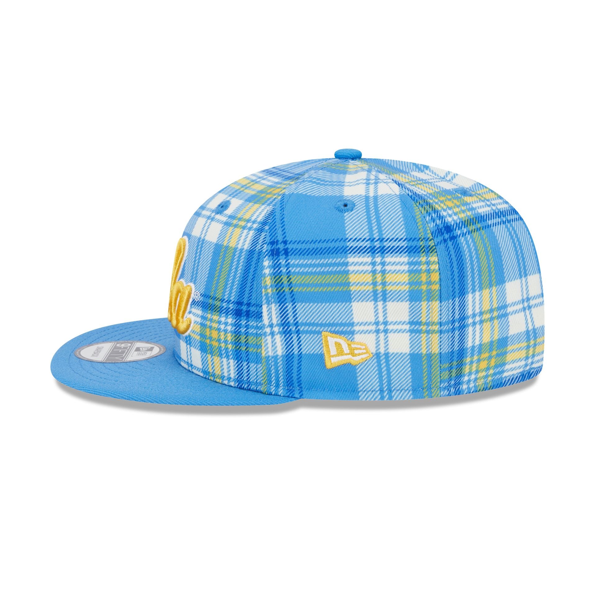 UCLA Bruins Plaid 9FIFTY Snapback Hat - Image 4