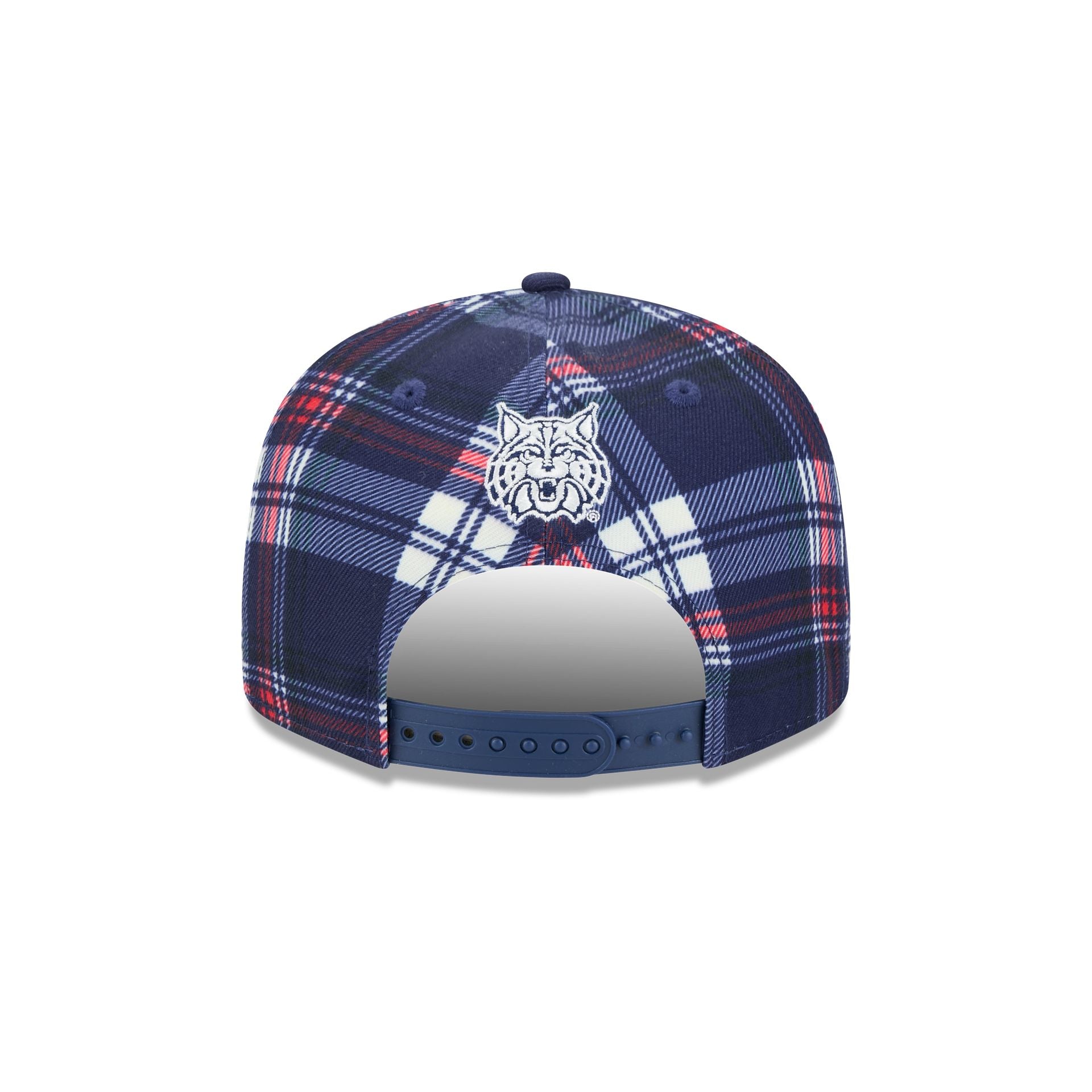 Arizona Wildcats Plaid 9FIFTY Snapback Hat - Image 6