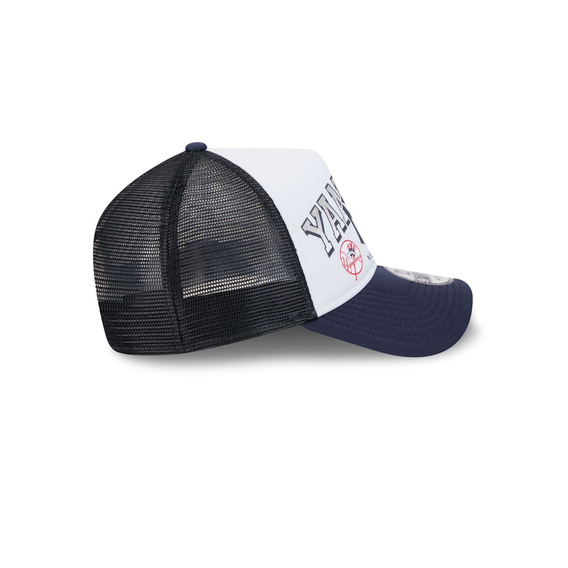 New York Yankees Sport Classics 9FORTY A-Frame Trucker Hat - Image 5
