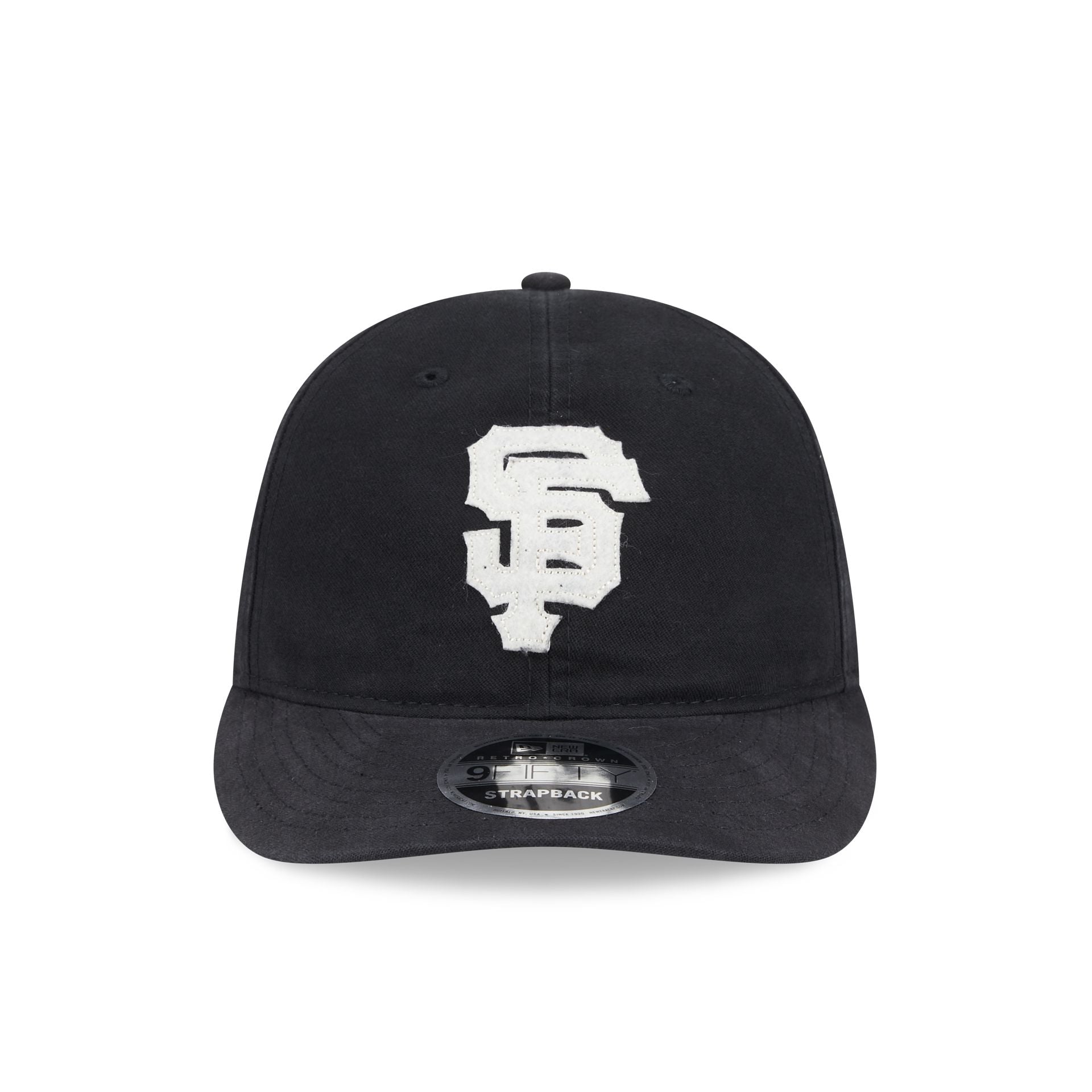 San Francisco Giants Canvas Felt Retro Crown 9FIFTY Strapback Hat - Image 2