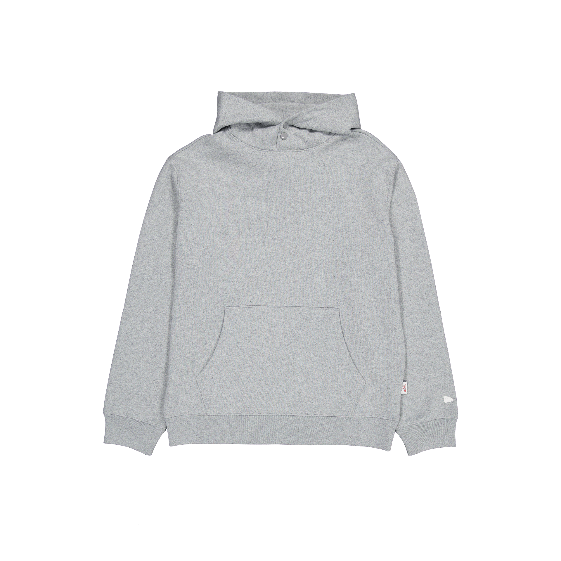 Amherst Corporal Heather Gray Snap Hoodie - Image 2