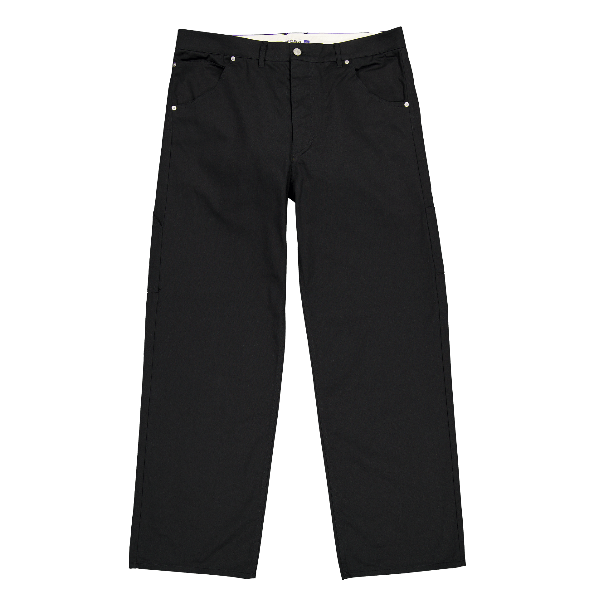 Ellicott Black Carpenter Pants - Image 2