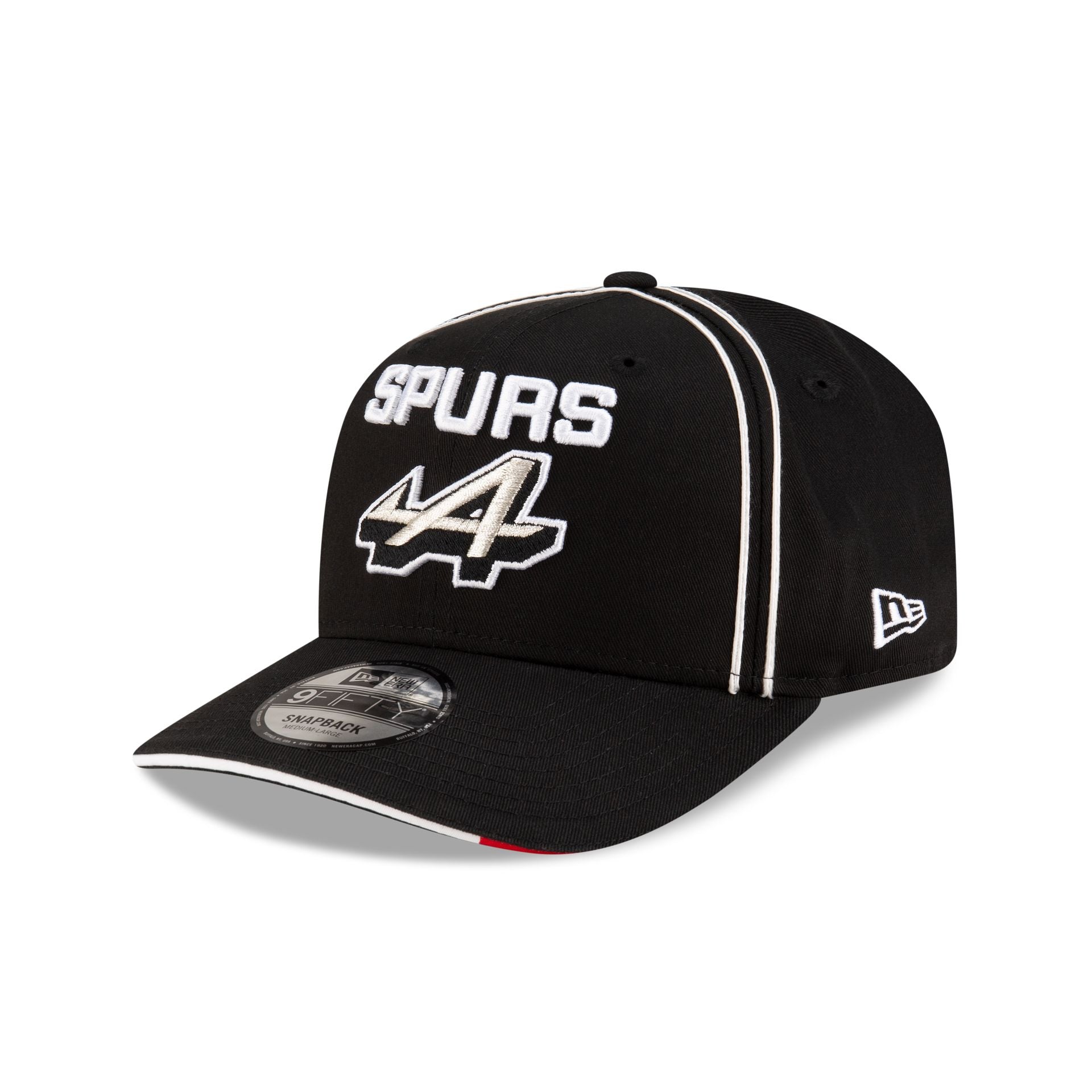 BWT Alpine F1 Team x San Antonio Spurs 9FIFTY Pre-Curve Snapback Hat - Image 3