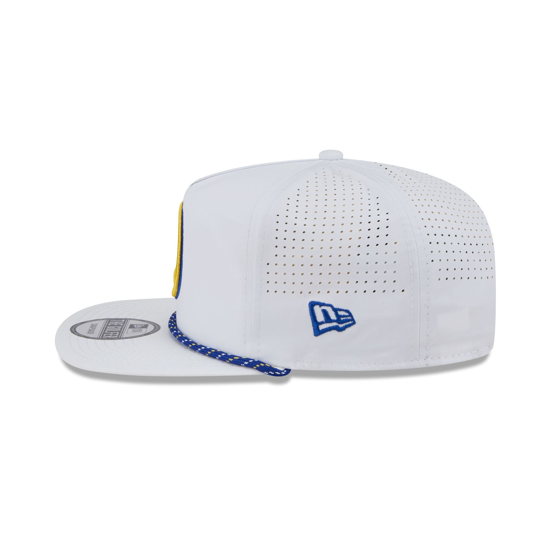 Golden State Warriors Optic White Performance Rope Golfer Hat - Image 4