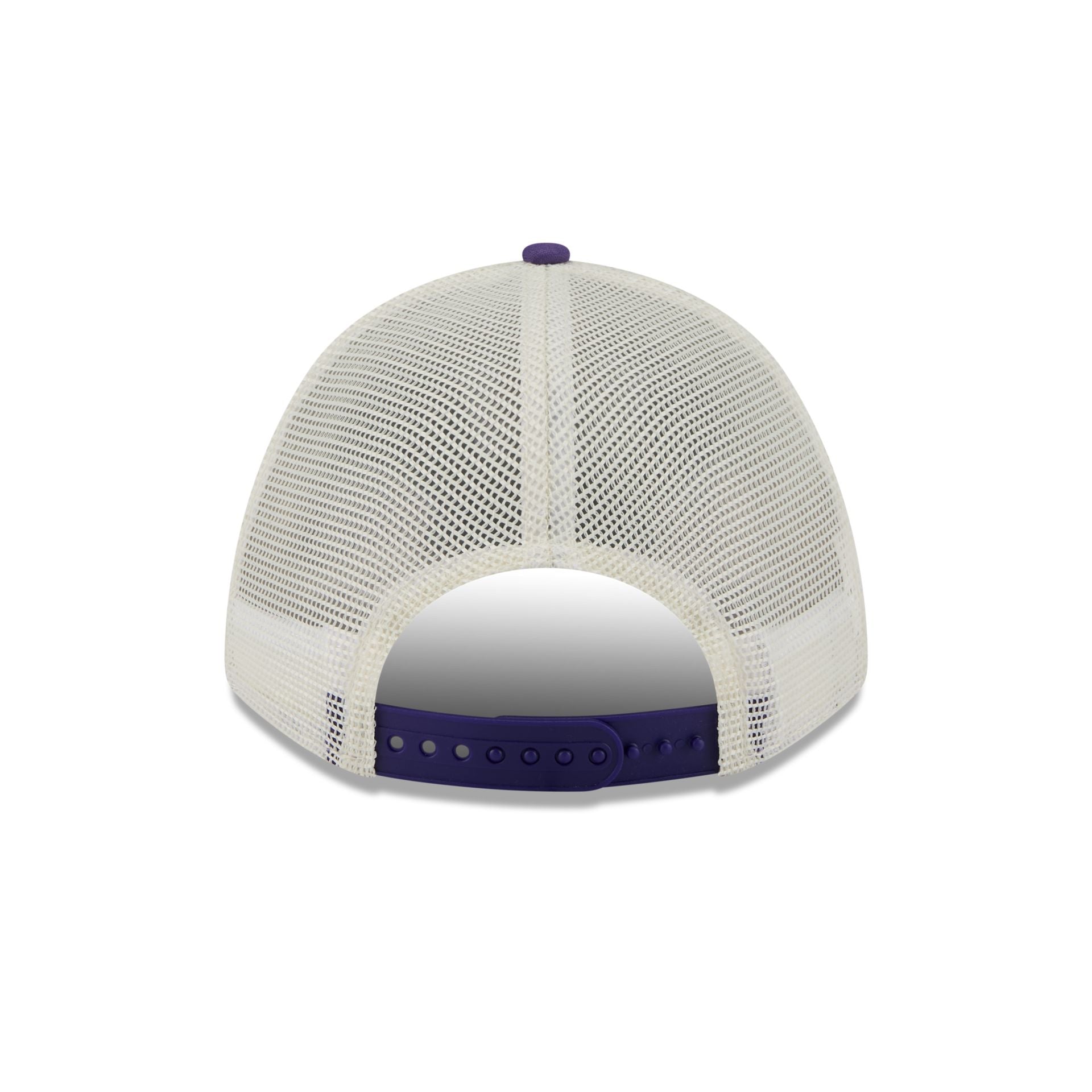 Los Angeles Lakers Chrome Arch 9FORTY M-Crown A-Frame Trucker Hat - Image 6