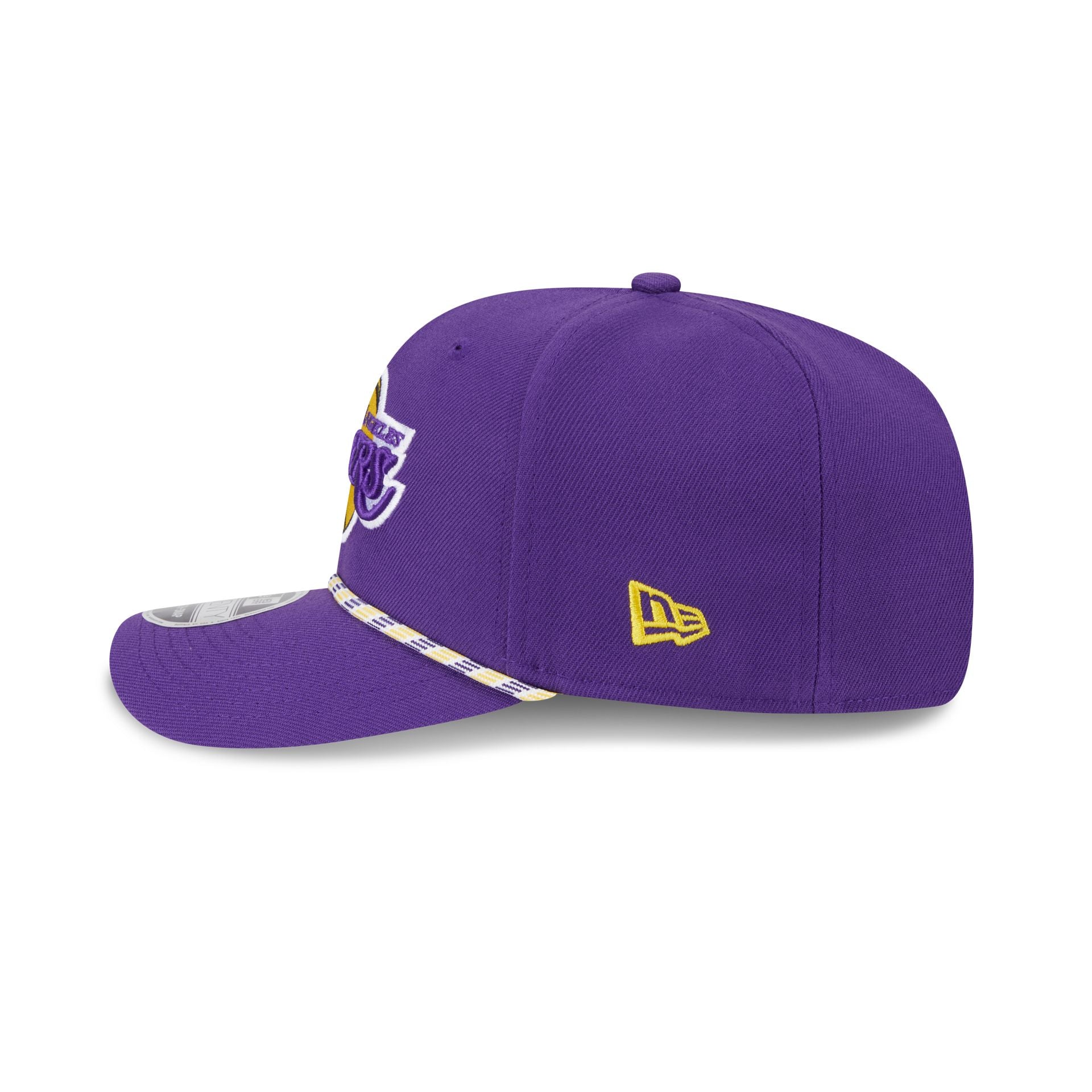 Los Angeles Lakers Multi Rope 9SEVENTY Stretch-Snap Hat - Image 4