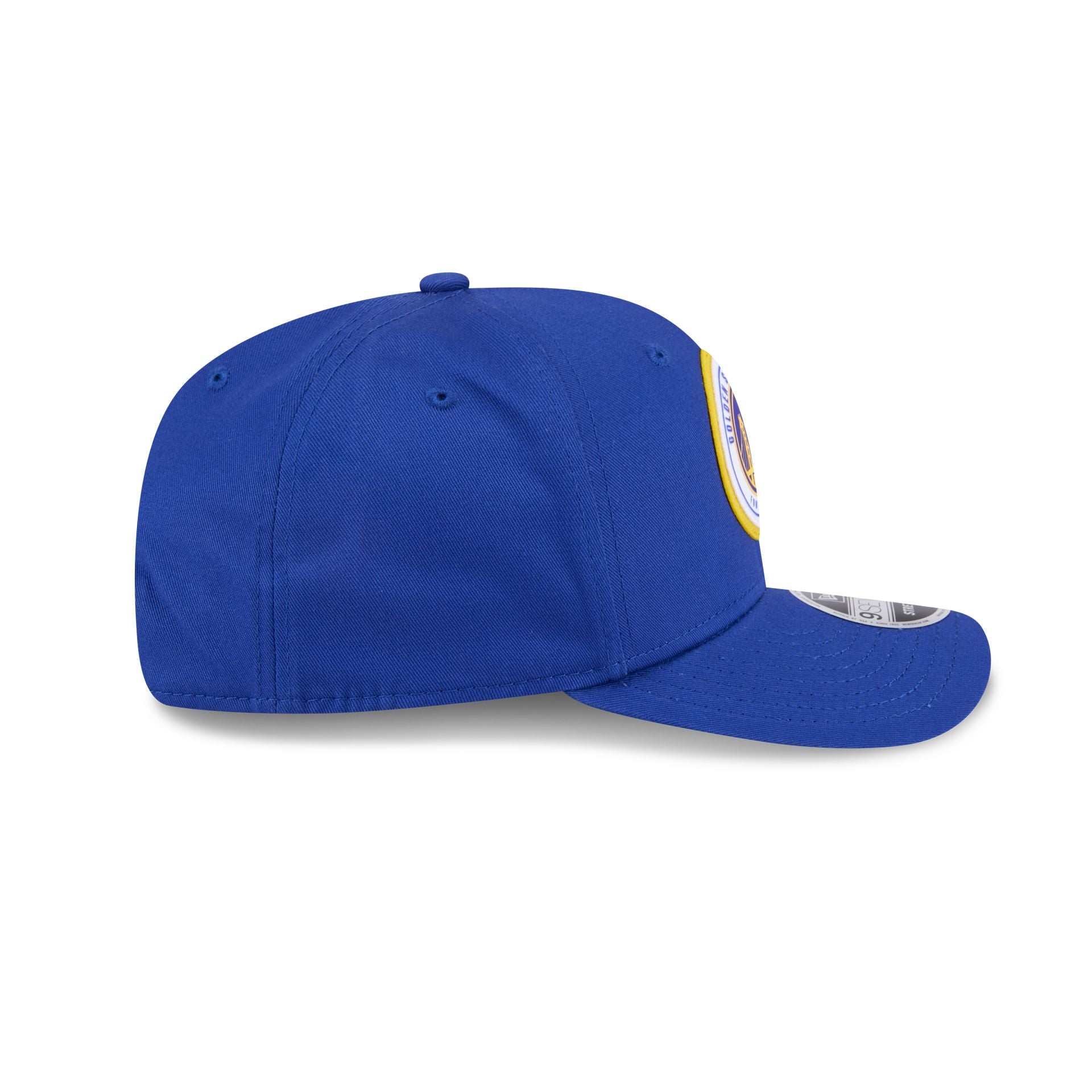 Golden State Warriors Circle Patch 9SEVENTY Stretch-Snap Hat - Image 5