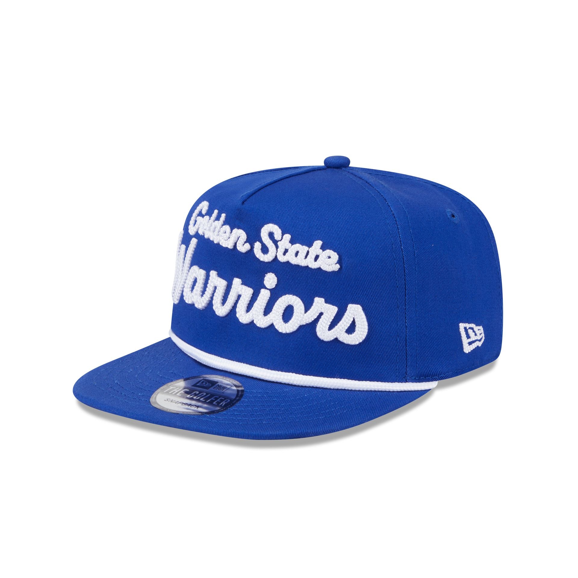 Golden State Warriors Team Text Golfer Hat - Image 3