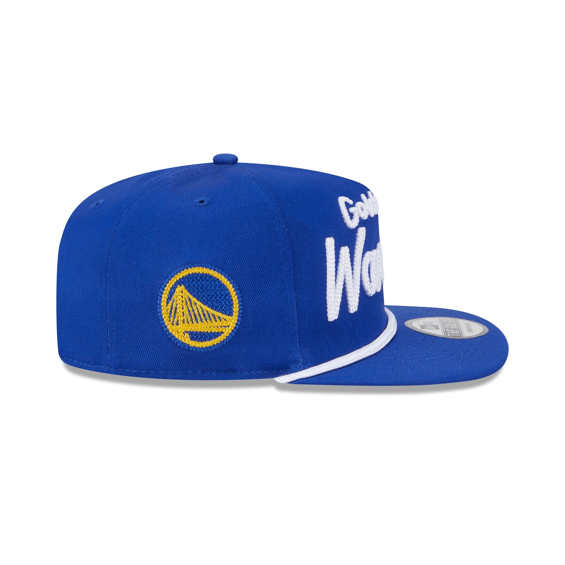 Golden State Warriors Team Text Golfer Hat - Image 4