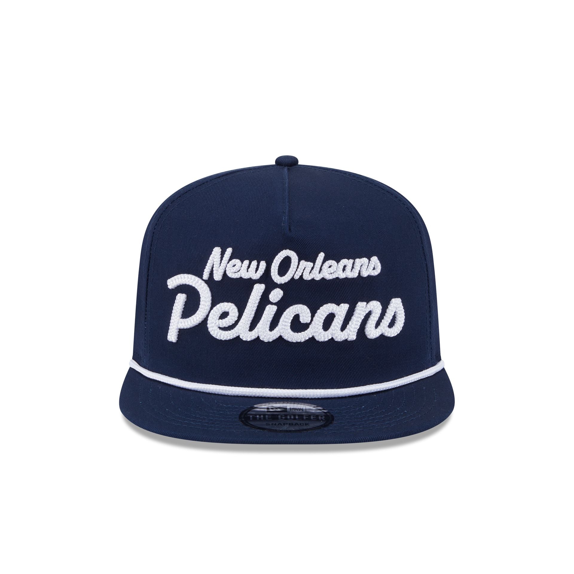 New Orleans Pelicans Team Text Golfer Hat - Image 2