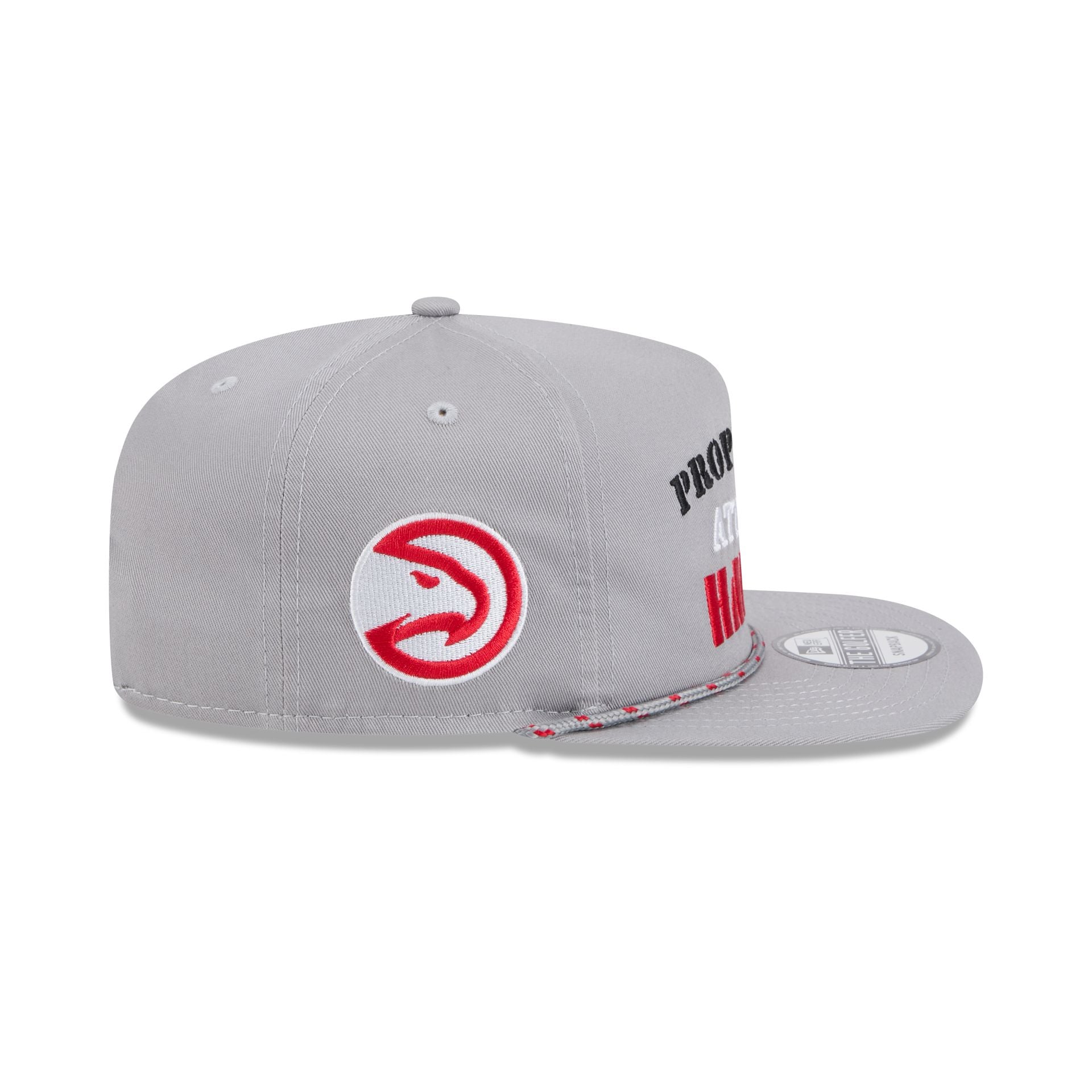 Atlanta Hawks Vintage Gray Rope Golfer Hat - Image 4