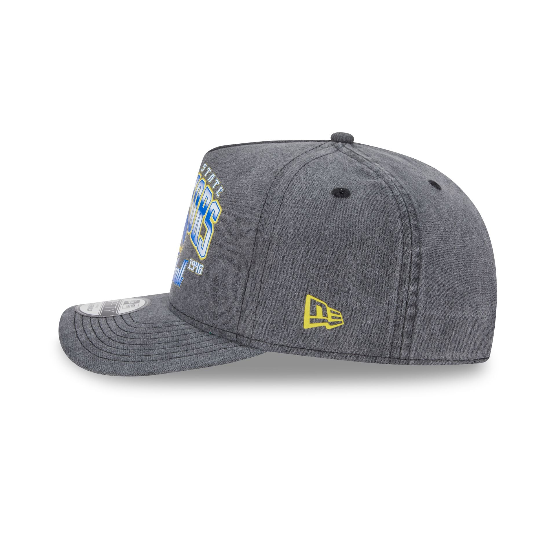 Golden State Warriors Washed 9FIFTY A-Frame Snapback Hat - Image 4
