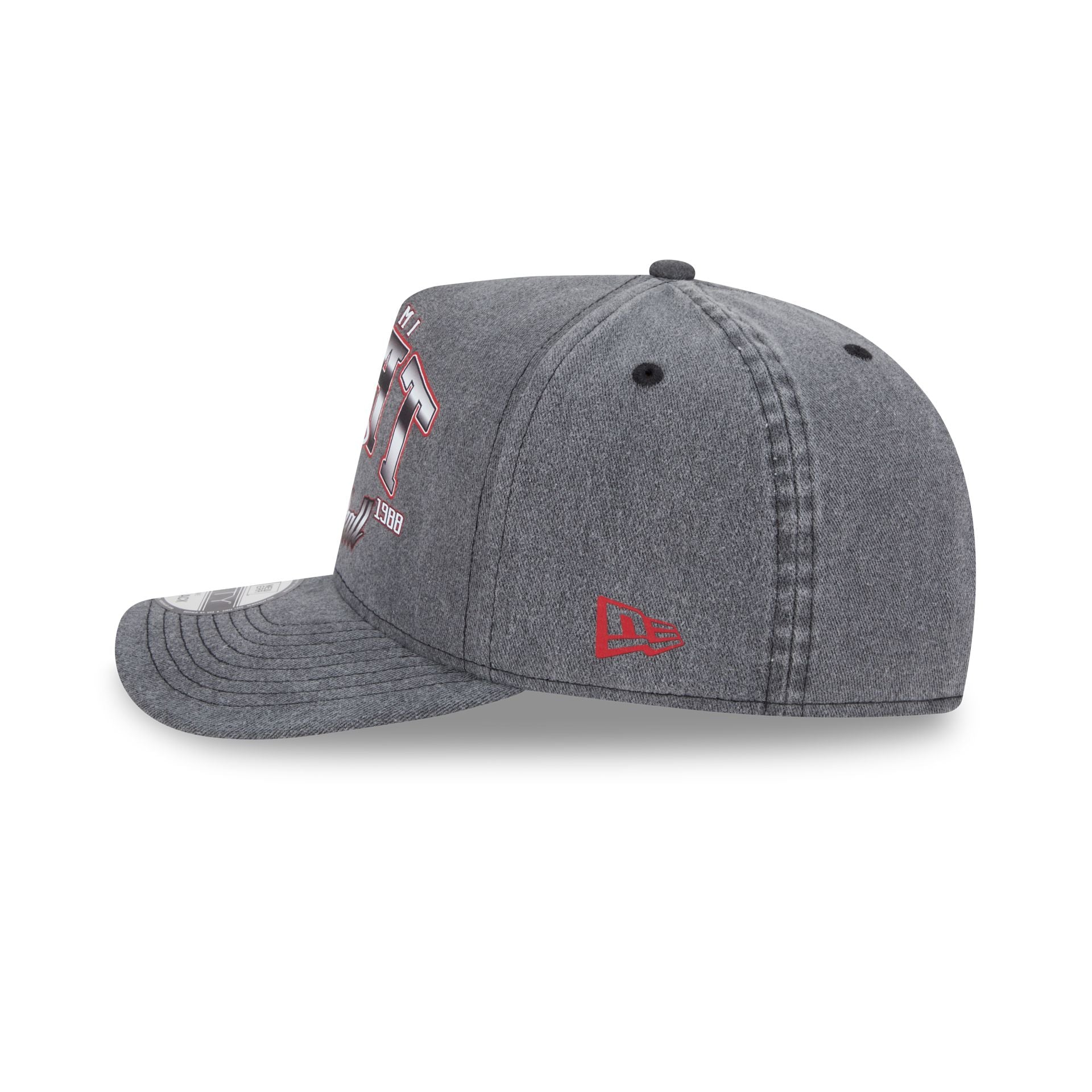 Miami Heat Washed 9FIFTY A-Frame Snapback Hat - Image 4