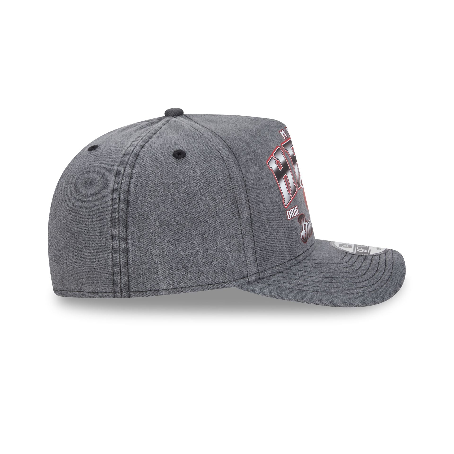 Miami Heat Washed 9FIFTY A-Frame Snapback Hat - Image 5