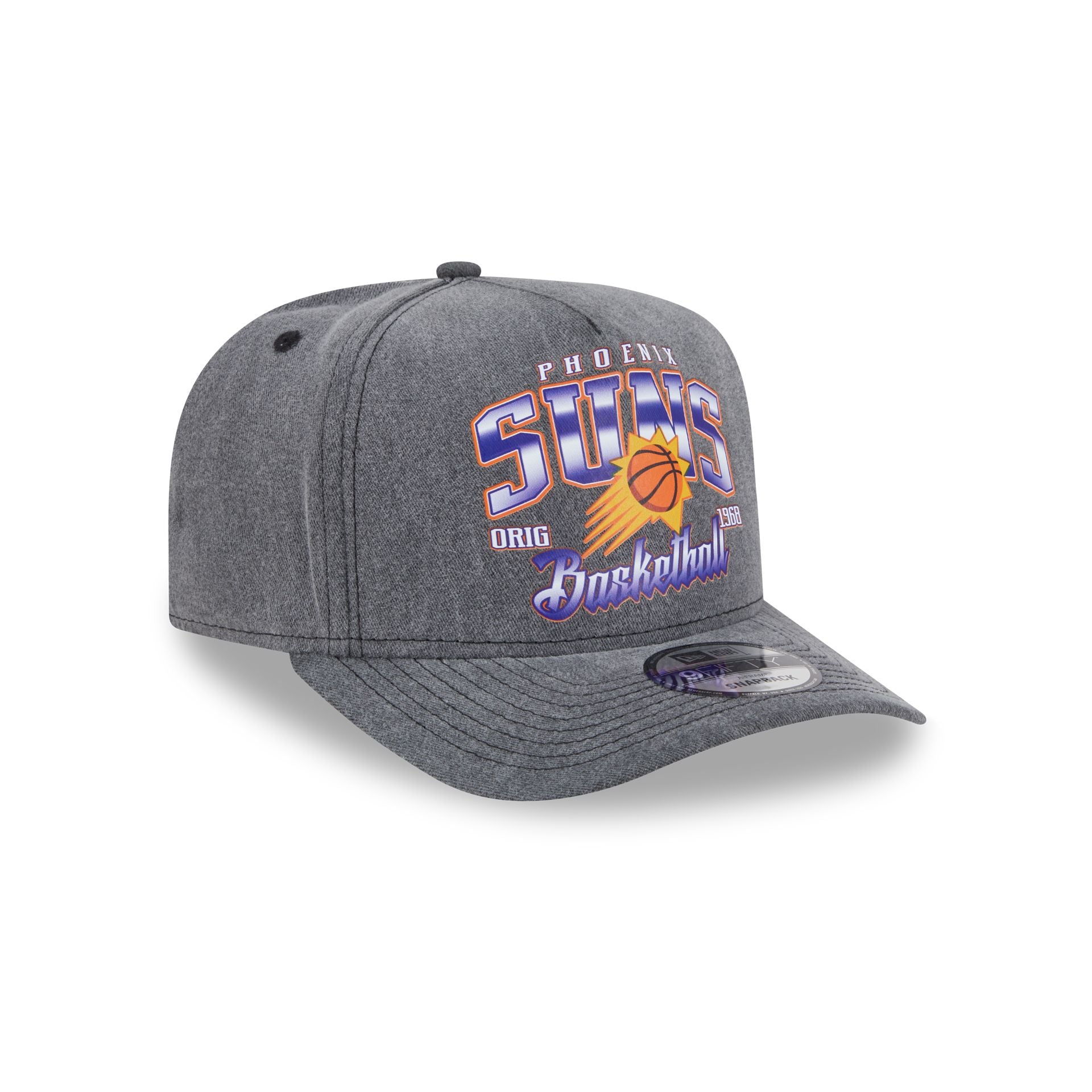 Phoenix Suns Washed 9FIFTY A-Frame Snapback Hat - Image 3