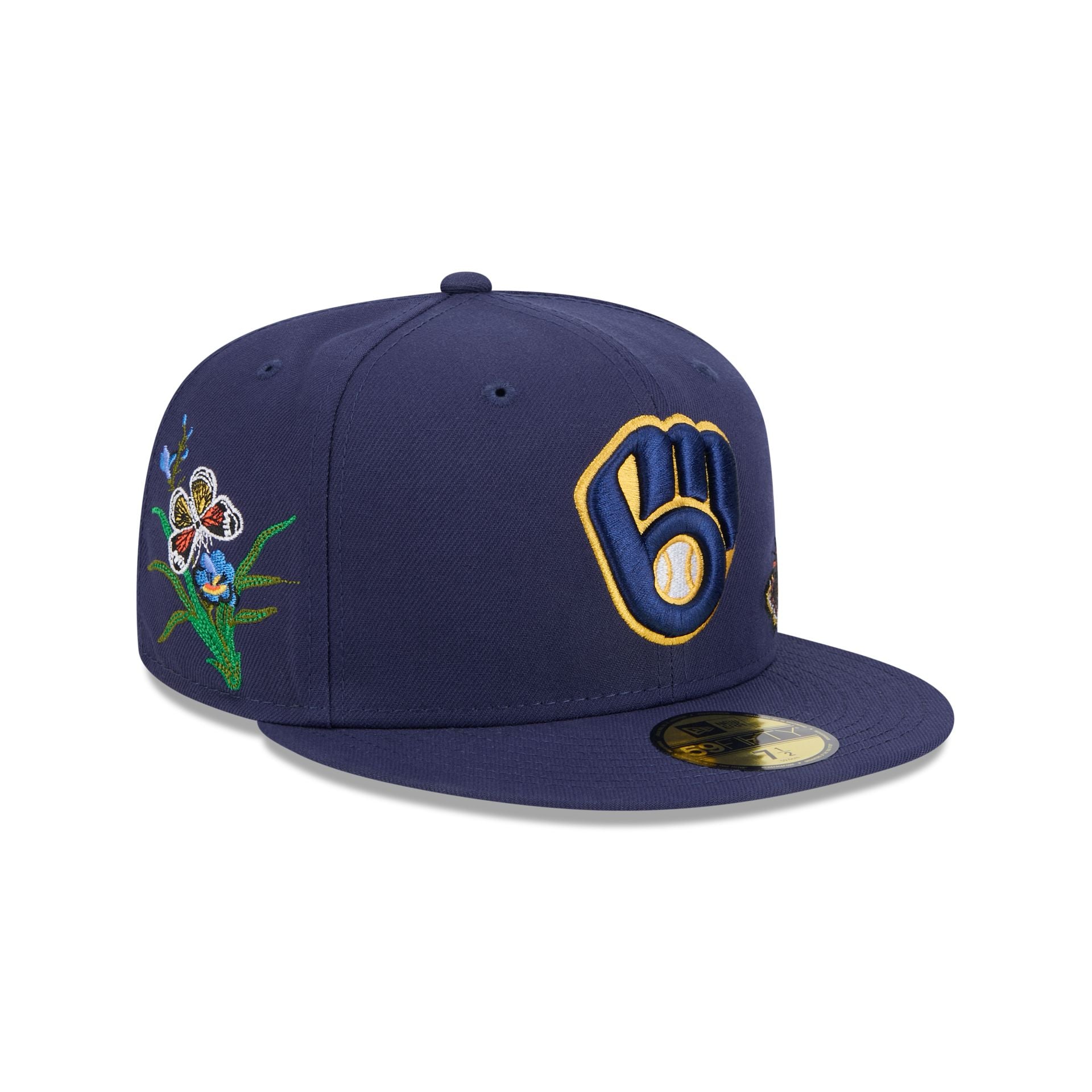FELT x Milwaukee Brewers Navy 59FIFTY Fitted Hat - Image 3