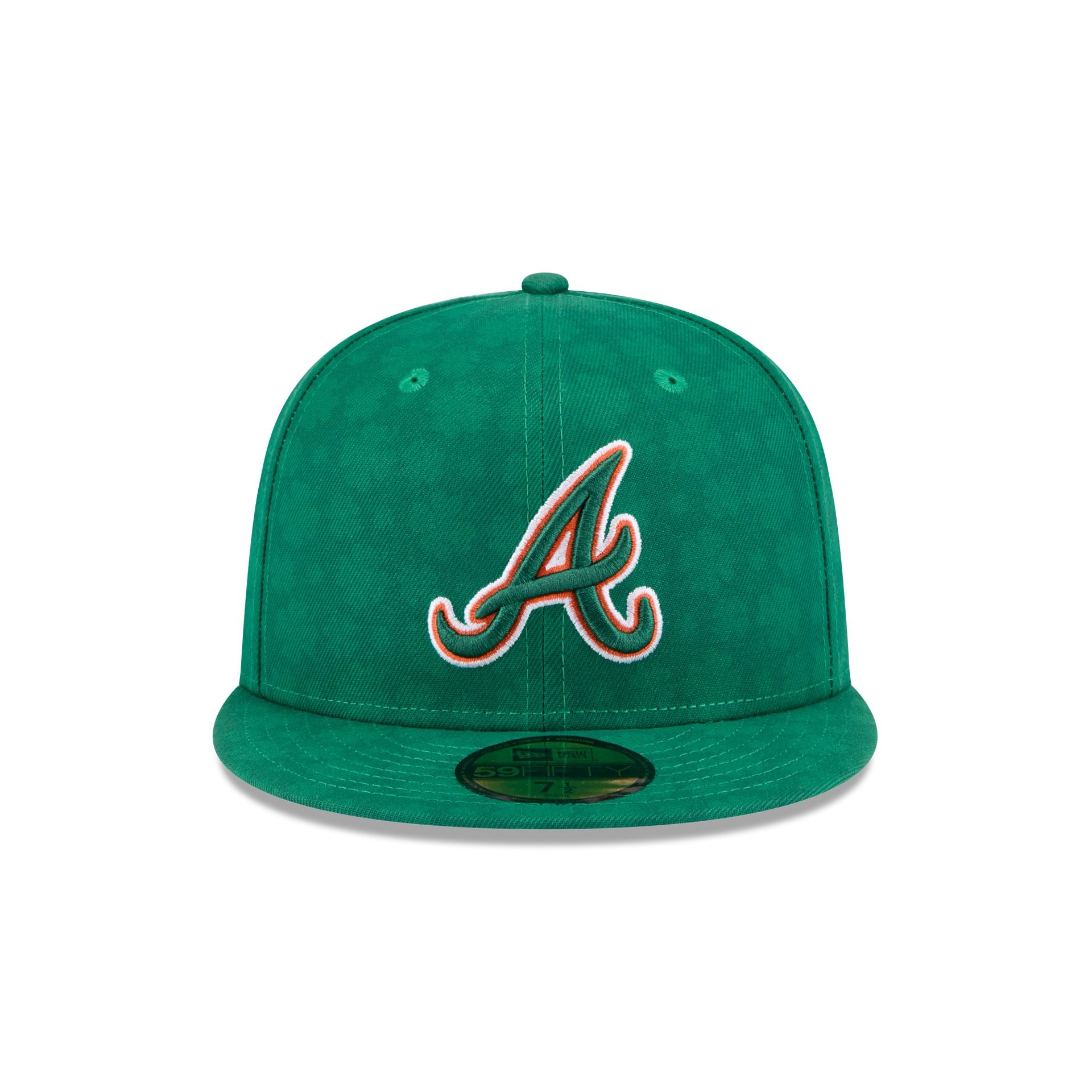 Atlanta Braves St. Patrick's Day 2025 59FIFTY Fitted Hat - Image 2