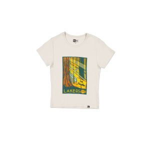 Los Angeles Lakers 2025 All-Star Game Victory Grove Women's Stone T-Shirt