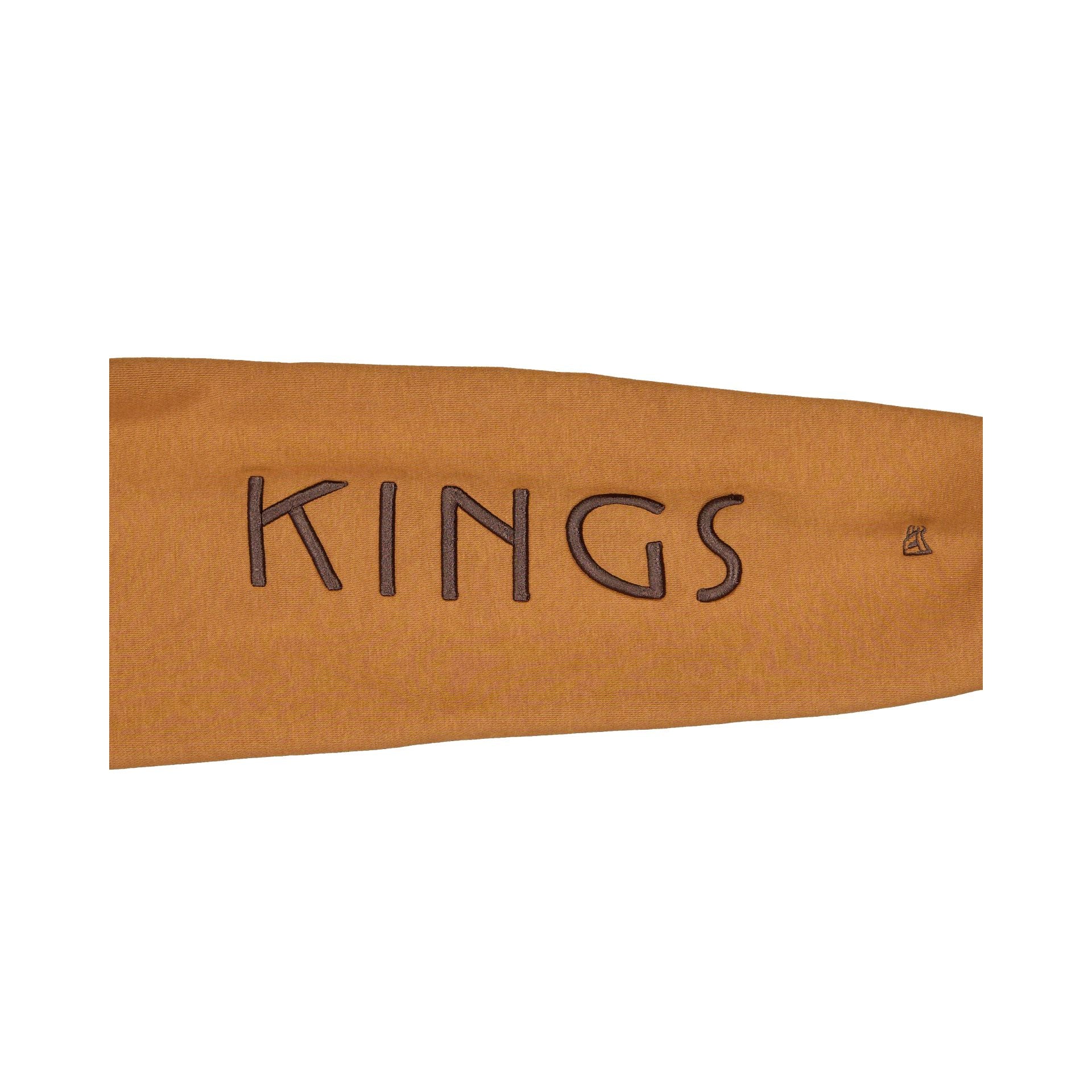 Sacramento Kings 2025 All-Star Game Victory Grove Women's Light Bronze Hoodie - Image 3