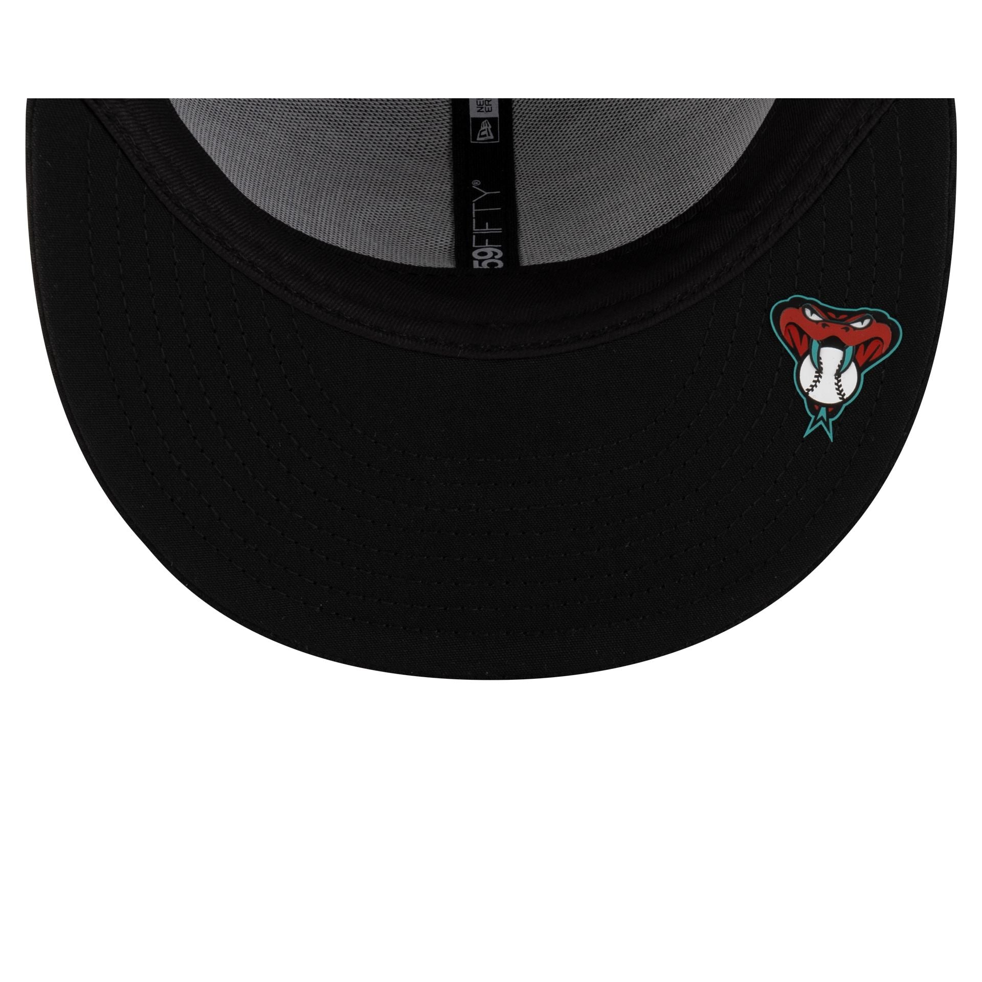 Arizona Diamondbacks 2025 Clubhouse Alt Black 59FIFTY Fitted Hat - Image 7
