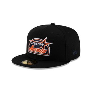 Houston Astros 2025 Clubhouse Alt Black 59FIFTY Fitted Hat