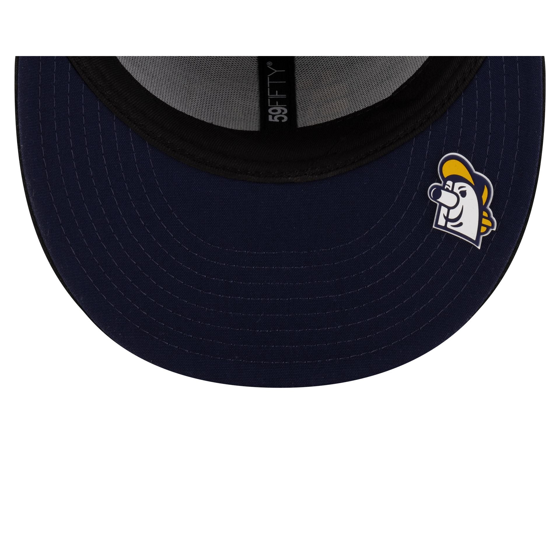 Milwaukee Brewers 2025 Clubhouse Alt Black 59FIFTY Fitted Hat - Image 7