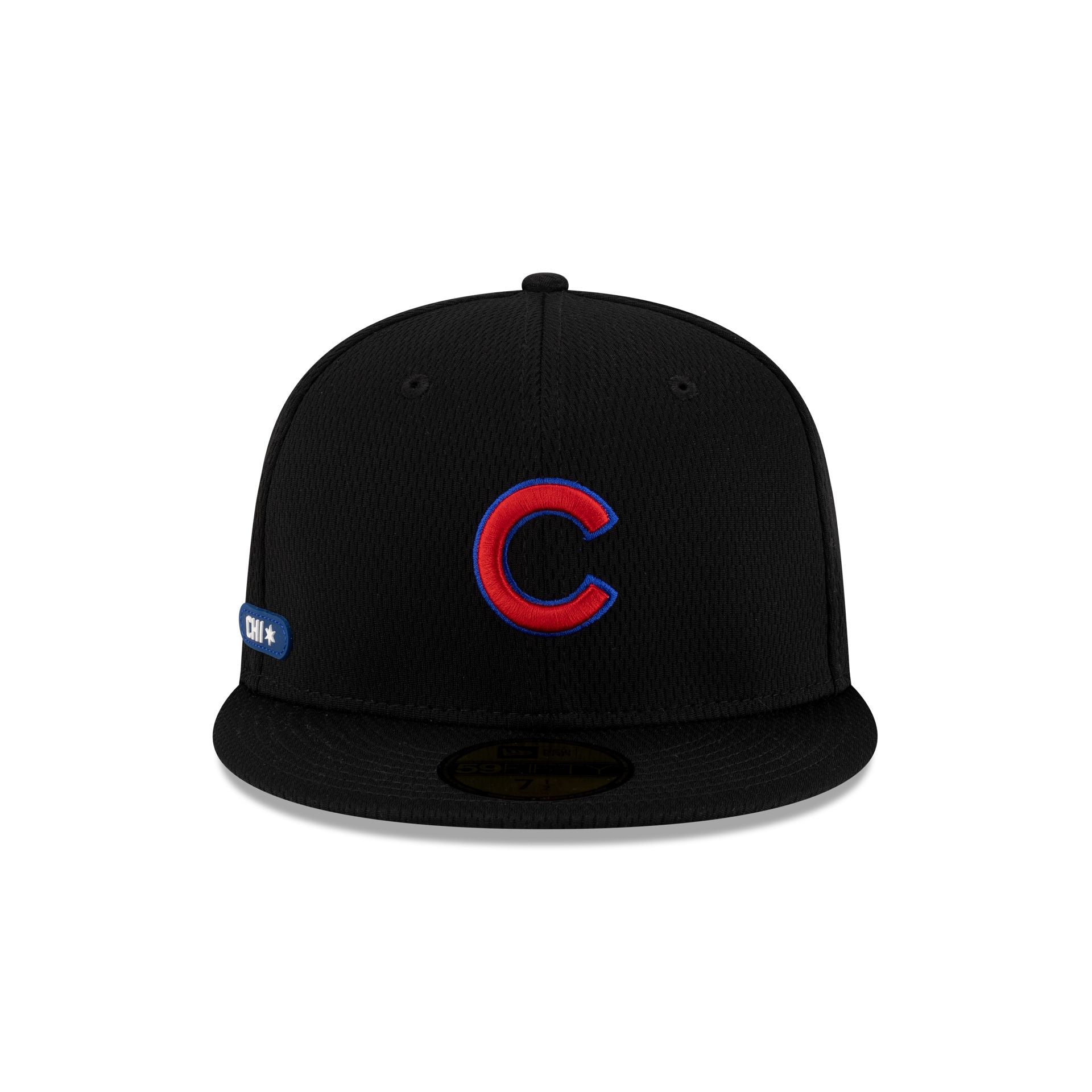 Chicago Cubs 2025 Clubhouse Black 59FIFTY Fitted Hat - Image 2